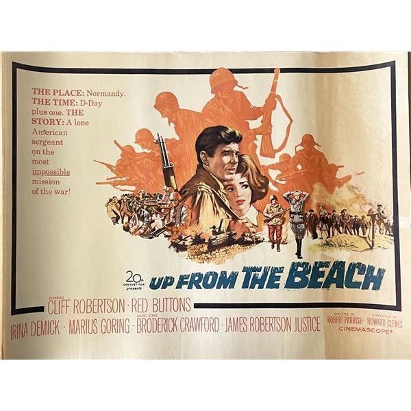 Up from the Beach 1965 vintage movie poster
