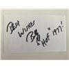 Image 1 : Billy Hardwick original signature