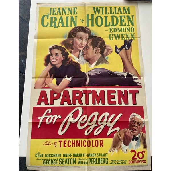 Apartment for Peggy 1948 vintage movie poster