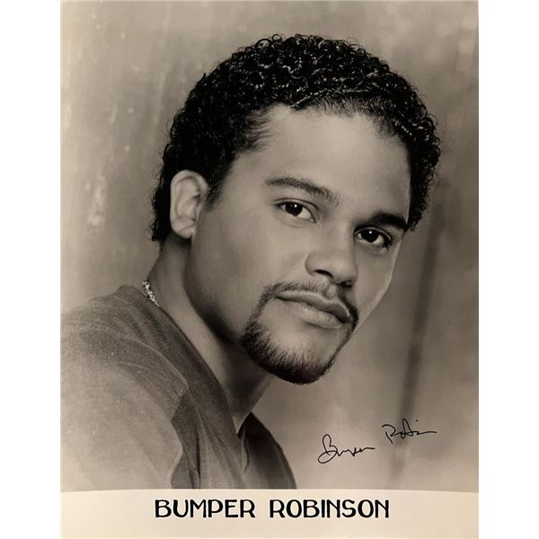 Bumper Robinson facsimile signed photo. 8x10 inches
