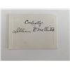 Image 1 : Lillian D. McClintock original signature