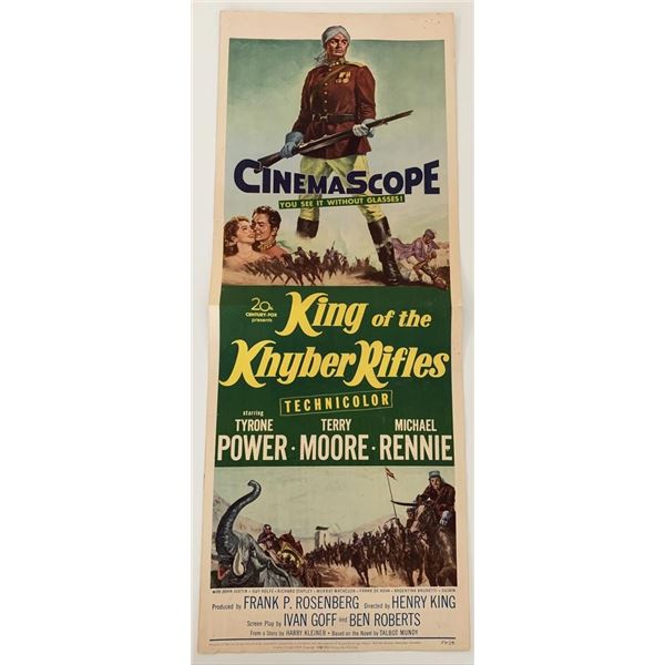 King of the Khyber Rifles vintage movie poster
