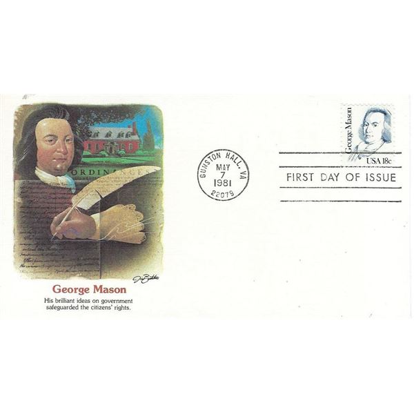 George Mason FDC