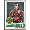 Image 1 : 1977-78 TOPPS DAVID THOMPSON (HOF)