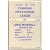 Image 2 : 1981 JOGO CFL GREG MARSHALL (HOF)