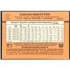 Image 2 : 1990 DONRUSS CARLTON FISK (HOF)