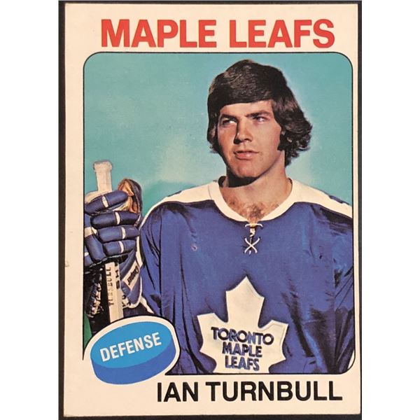 1975-76 NHL TOPPS IAN TURNBULL