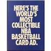 Image 2 : 1991 FLEER NBA PROMO SHEET - MICHAEL JORDAN (HOF)