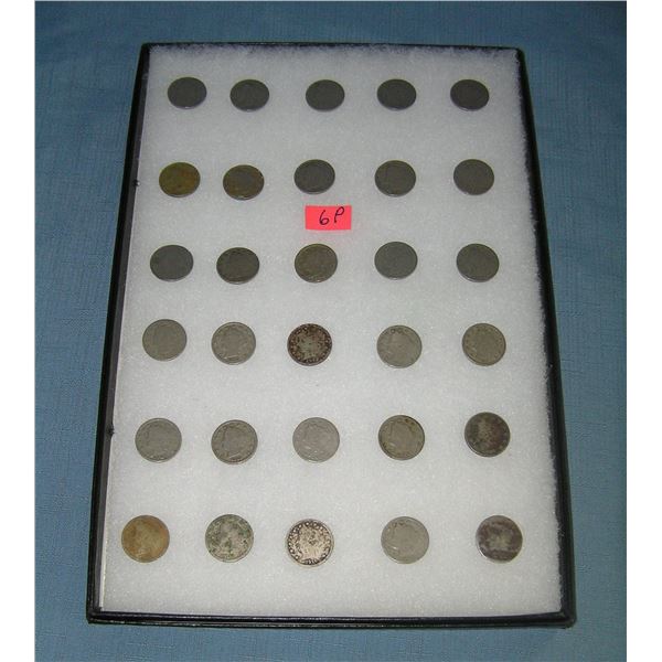 Collection of US Liberty nicles all early 1900s