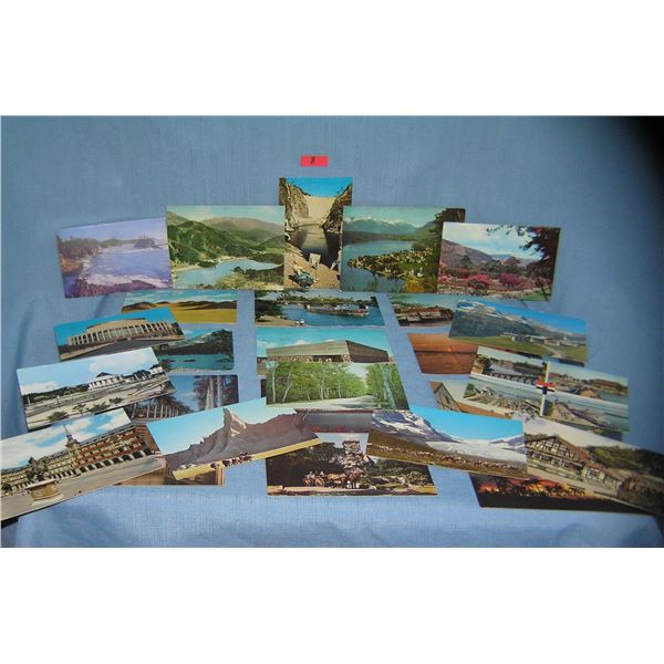 Collection of vintage postcards