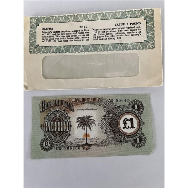 Nigerian Pound in envelope
