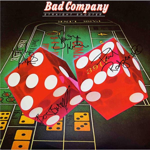 Bad Company signed Straight Shooter album
