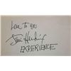 Image 1 : Jimi Hendrix signed slip