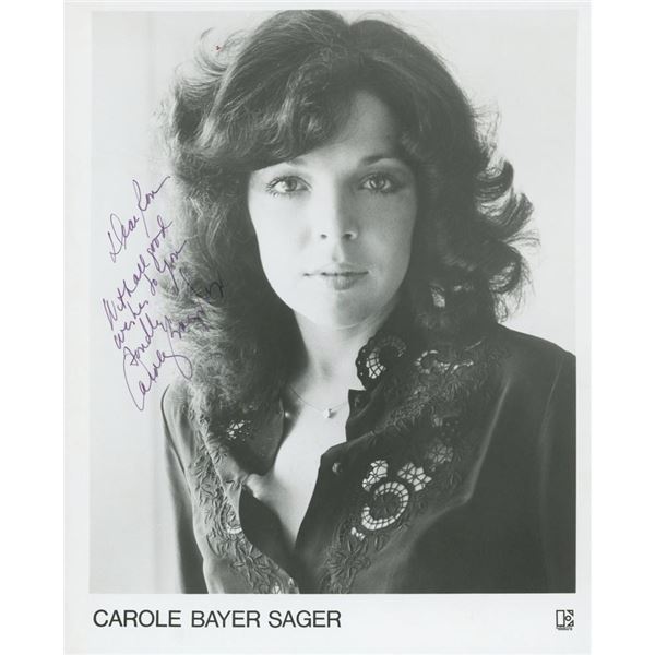 Michael Jackson Collaborator Carole Bayer Sager signed photo