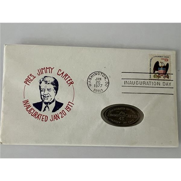 1977 Jimmy Carter Presidential Inauguration Commemorative FDC