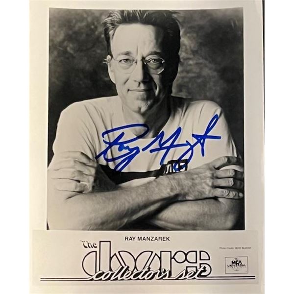 The Doors Ray Manzarek Signed Photo