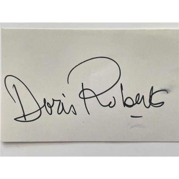 Everybody Loves Raymond Doris Roberts original signature cut