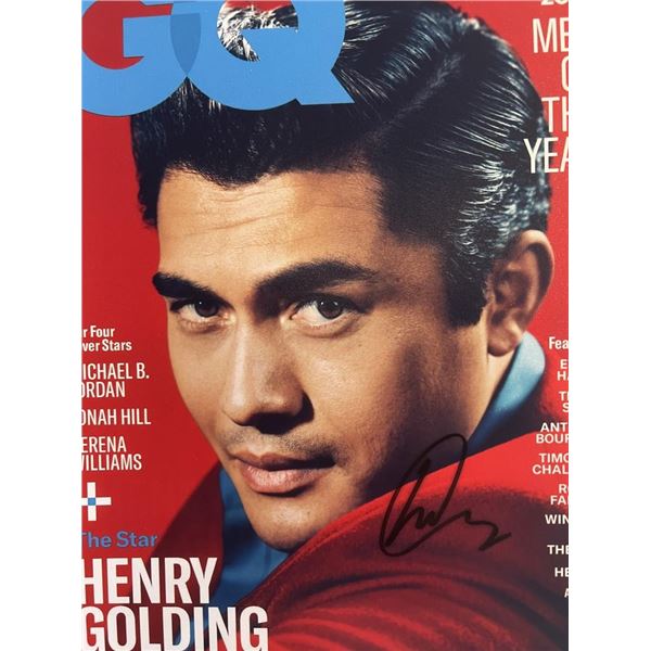 Crazy Rich Asians Henry Golding signed photo