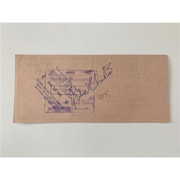 Doctor Zhivago Julie Christie signed check