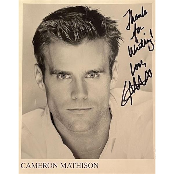 Soap Opera actor star Cameron Mathison Signed Photo