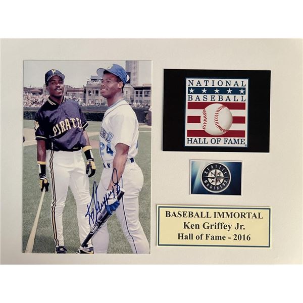 Ken Griffey Jr. signed photo