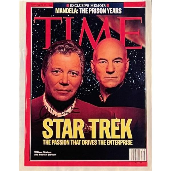 Star Trek William Shatner Signed Photo