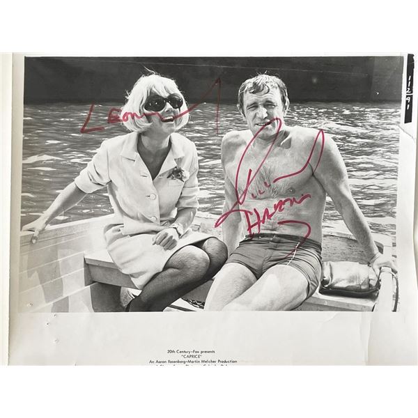 Caprice Richard Harris signed photo