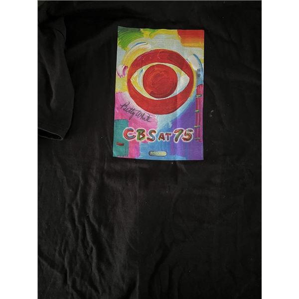 Betty White signed CBS T- shirt