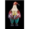 Image 1 : Ornamental Metal Santa Clause- 34" X 17"