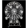 Image 1 : Metal Ferris Wheel Planter- 68" X 48" X 18"