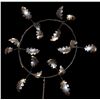 Image 1 : Large Six Leaves Wind Spinner- 110"