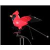Image 1 : Very Large Red Bird Wind Spinner- 84" X 68"