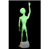 Image 2 : Cast Aluminum Green Alien- Can Be Bolted Down- 75"
