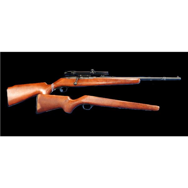 Westernfield Model 812 Bolt Action Rifle- .22  S-L-LR- 20.5" Barrel- Bushnell 3X7 Custom 22 Scope- E