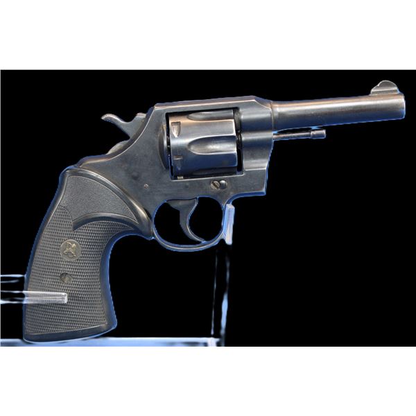 Colt Commando Revolver- .38 Spec- 4"  Barrel- Pachmaayer Grips- Fair Condition- #40469