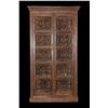 Image 1 : Pierced Carved Cabinet With Shelves- 64" X 32" X 14"- Good Condition