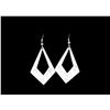 Image 1 : Marked V McCuin Sterling Earrings- Ernie Morris Collection