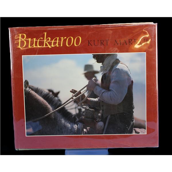 Buckaroo Photographic Book By Kurt Markus- 14" X 11.5"- 127 Pages- Ernie Morris Collection