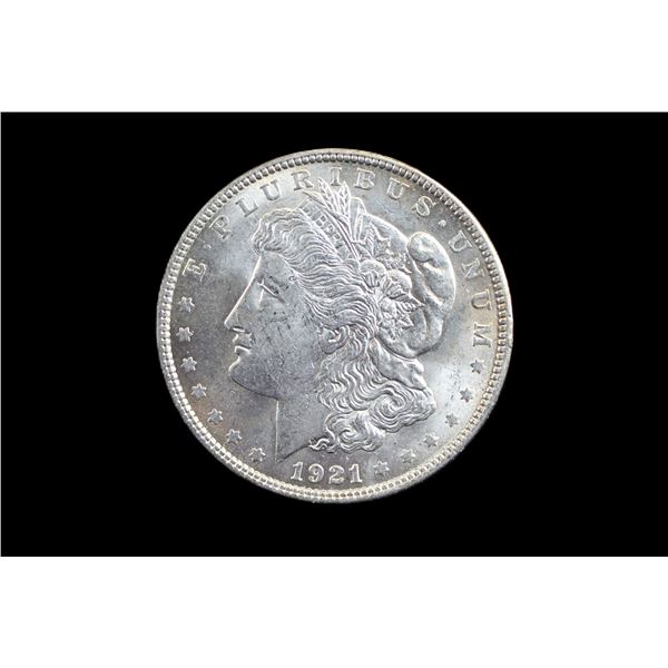 20 Brilliant Uncirculated 1921 Morgan Dollars- 90% Silver