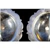 Image 3 : Marked Sterling Engraved, Domed, Scalloped 1.75" Loopback Conchos- Ernie Morris Collection