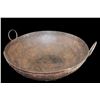 Image 2 : Large Metal  Cauldron With Handles- 9" X 32"