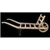 Image 1 : Antique Wooden Wheeled Wheelbarrow- 24" X 61" X 21"
