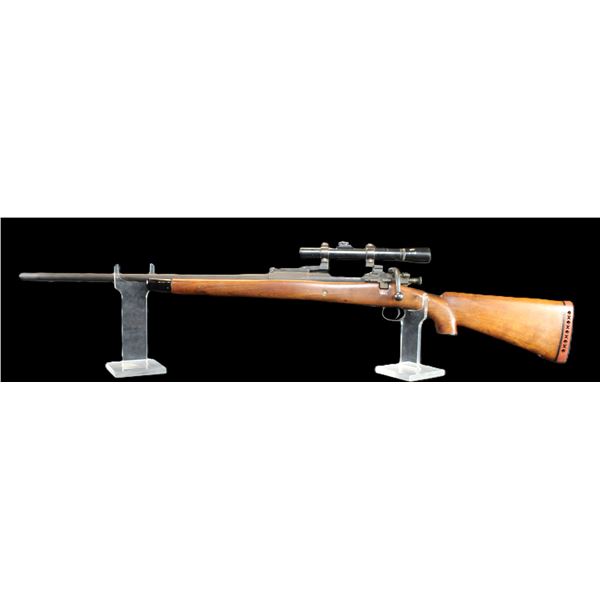 Sportorized Remington Model 03-A3 Left Handed Bolt Action Rifle- .30-06- 24" Barrel- Weaver K25 Scop