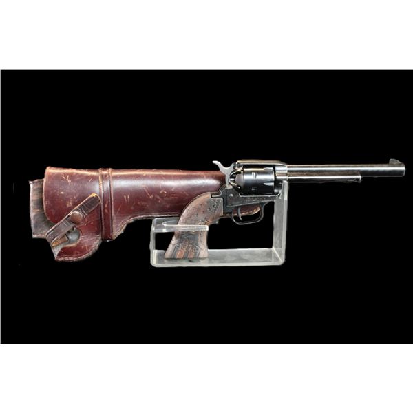 Heritage Rough Rider Revolver- .22- 6.5" Barrel- Holster- Freedom Since 1776 Grips- Very Good Condit