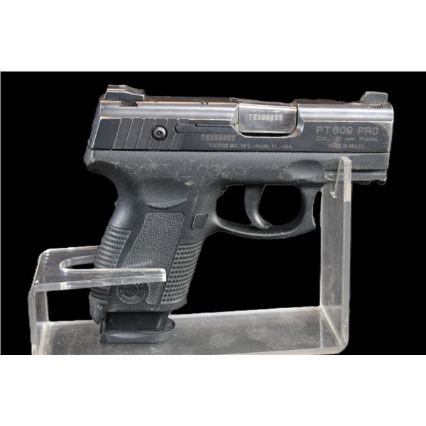 Taurus Model PT609 PRO Semi-Automatic Synthetic Pistol 9MM- 3" Barrel- Good Condition- #TGX88855