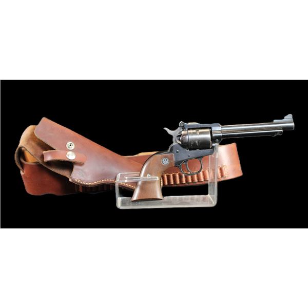 Ruger New Model Single Six Revolver- .22 Mag- 5.5" Barrel- Holster- Decent Condition- #68- 76287