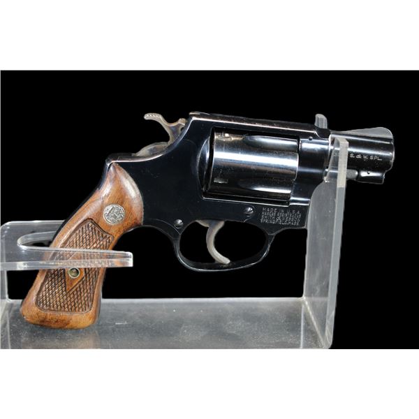 Smith And Wesson  Model 36 Square Butt Revolver- .38 Spec- 2" Barrel- Checkered Grips- Good Conditio