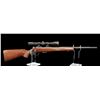 Image 1 : CZ Model 455 Bolt Action Rifle- 2 Barrels- .22 LR + .17 HMR- 20.5" Barrels- Checkered- 3X9 Leupold S