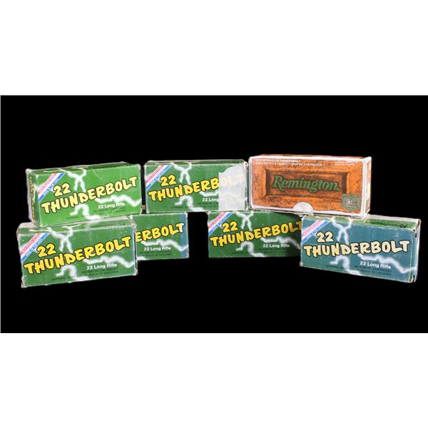 7 Bricks Of .22 LR Ammo