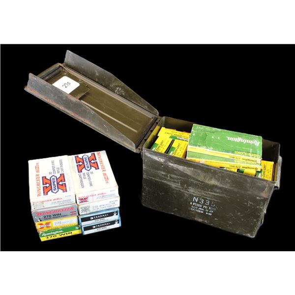 353 Rounds Of Factory .270 Ammo